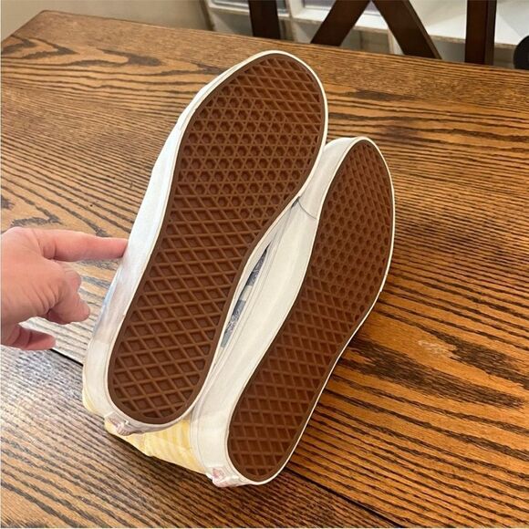 VANS Sk8-Hi Tapered Skate Shoe Gingham Color-Block Size 13 Men's - Picture 11 of 11